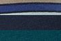 Navy/Teal Stripe