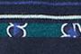 Navy/Teal Print