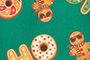 Green Gingerbread Print