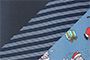 Santathlon/Rayure/Bleu marine