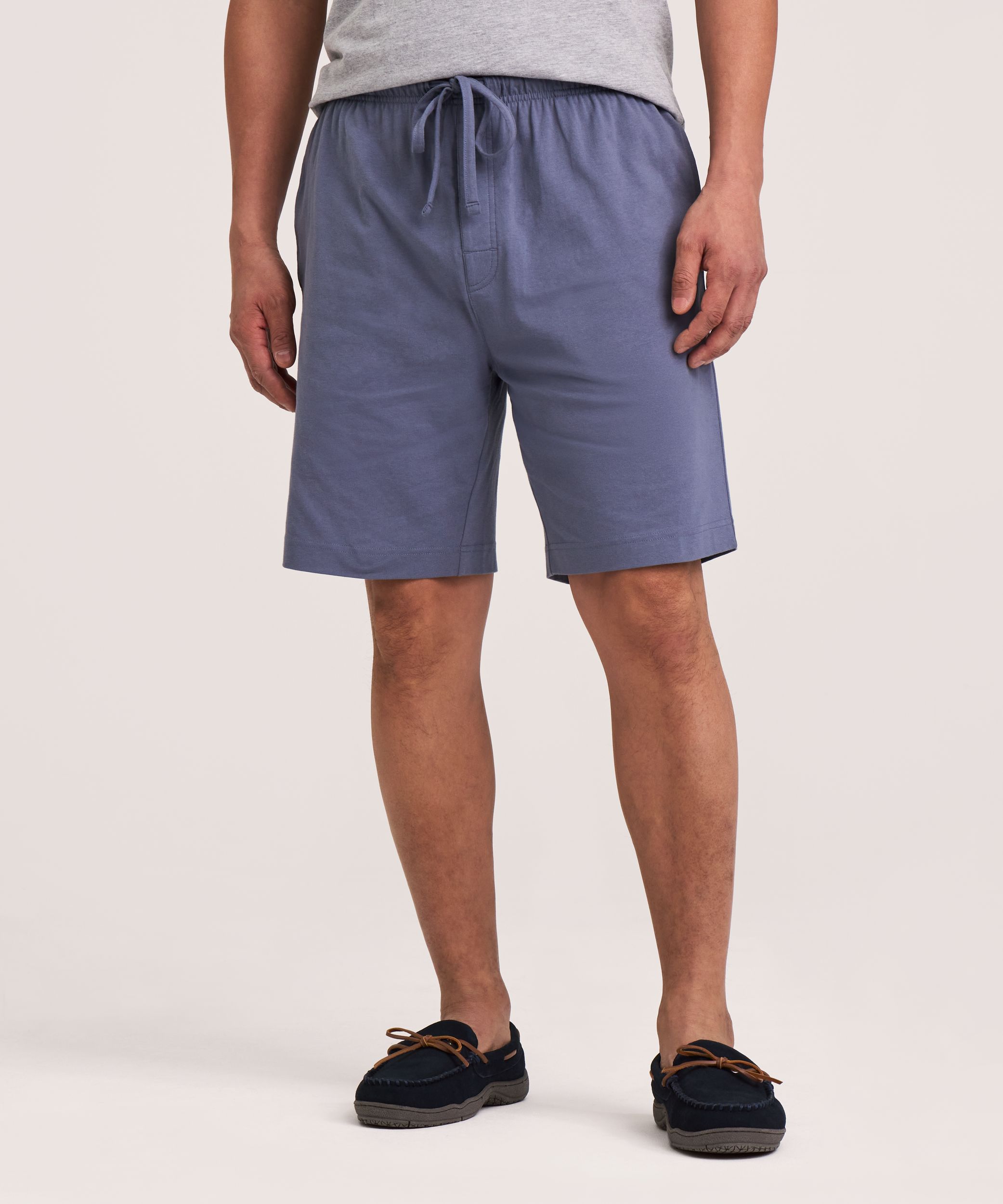 Short de détente de couleur unie pour hommes, Denver Hayes