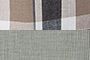 Sauge/Beige à carreaux