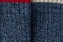 Denim/Red/Tan