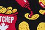 Black Ketchup Chips