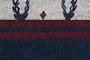 Burgundy/Navy Stripe
