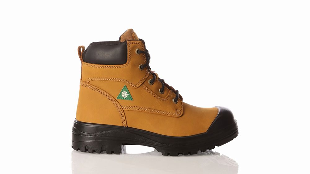 Aggressor Men's Steel Toe Steel Plate Lynx II Inch Leather Work