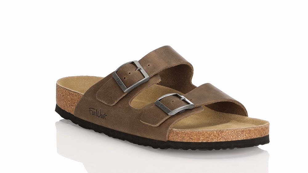 FarWest Men's Tofino Leather Sandals Mark's